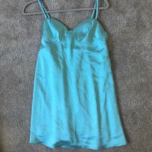 Silk Mini Dress